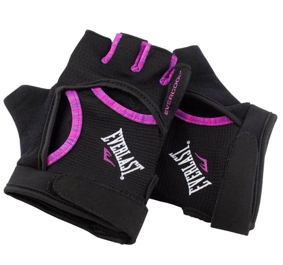 Guantes Fitness Vento Negro/Gris Mujer Everlast –
